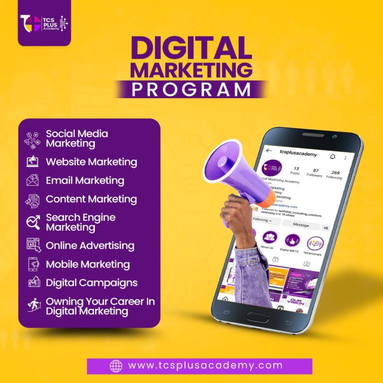 Digital Marketing – TCS plus Academy